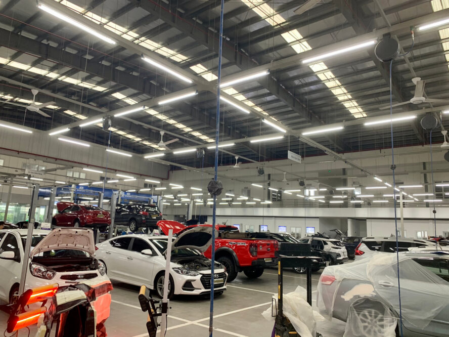 Chính sách bảo hành 1 Xưởng dịch vụ Hyundai