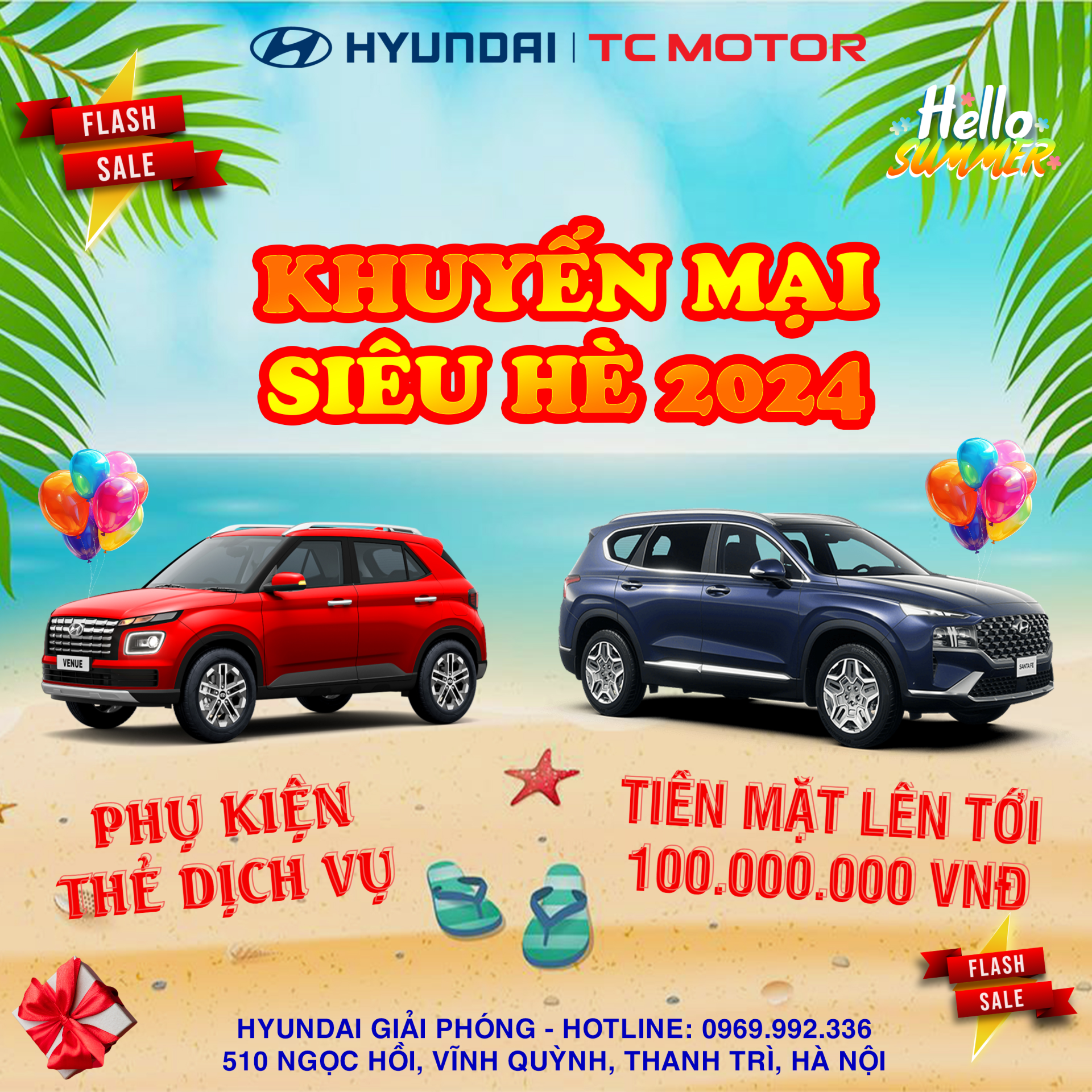 Hyundai Giải Phóng Triển Khai Chương Trình Khuyến Mại Siêu Hè 2024 1